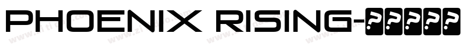 Phoenix Rising字体转换